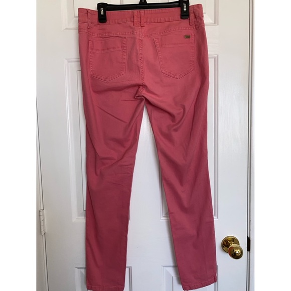 Zanadi Coral Pink Jeans Pants - Picture 5 of 5